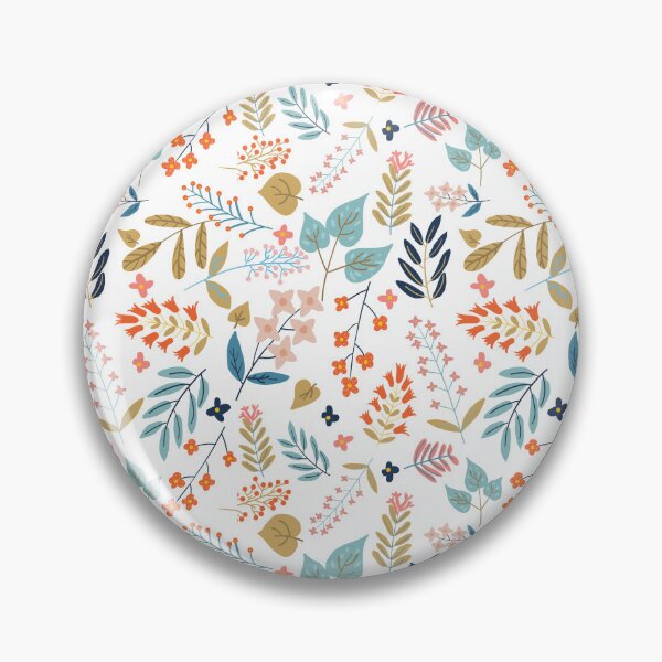 Item preview, Botanical Harmony | Floral vintage Plants Colorful Leaves | Autumn Spring Nature Bohemian Chic designed and sold by 83oranges.com.