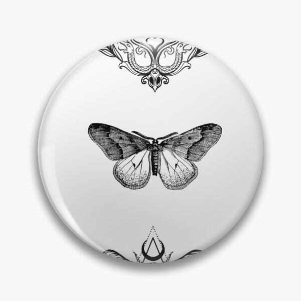 Item preview, Gothic Oddities Moth designed and sold by kenziekat669.