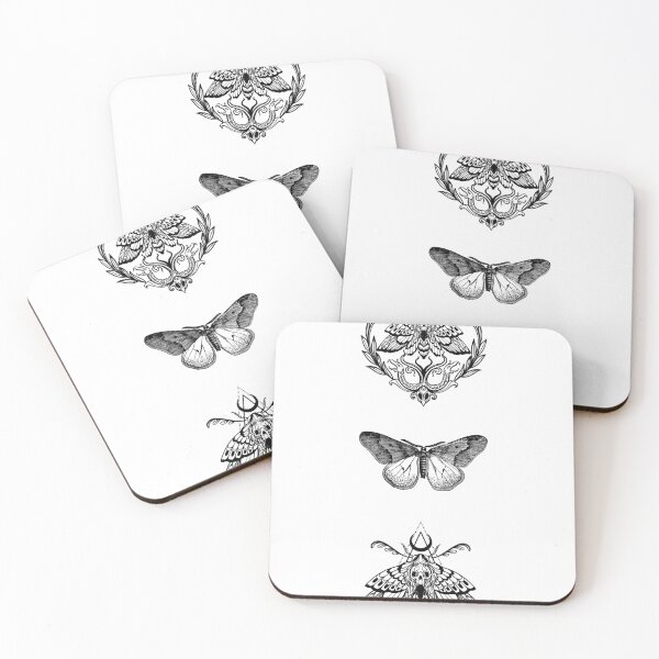 Item preview, Gothic Oddities Moth designed and sold by kenziekat669.