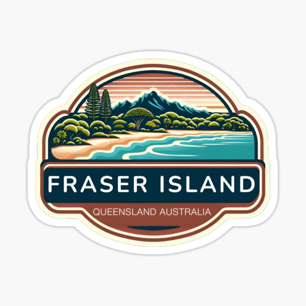 Item preview, Fraser Island Queensland Australia designed and sold by LoveLabDesign.