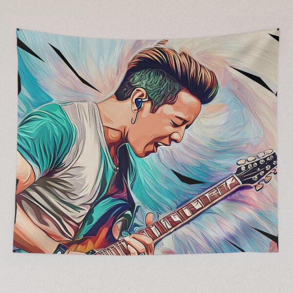 Item preview, moody guitarist designed and sold by aliraweb.