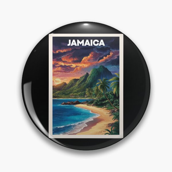 Item preview, Jamaica, Travel Art designed and sold by PinkandP.