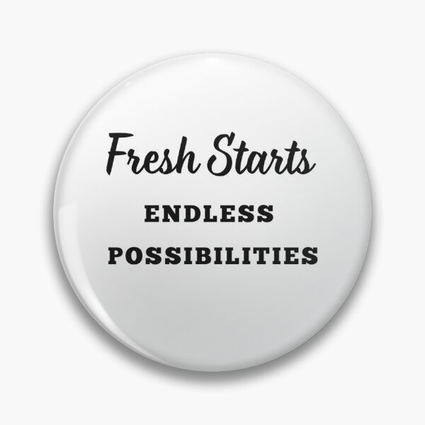 Item preview, Fresh Starts Quotes designed and sold by ArtPrintsTribe.