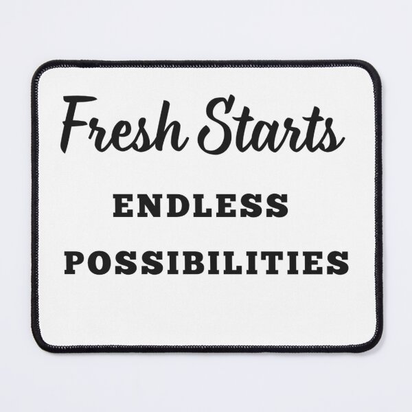 Item preview, Fresh Starts Quotes designed and sold by ArtPrintsTribe.