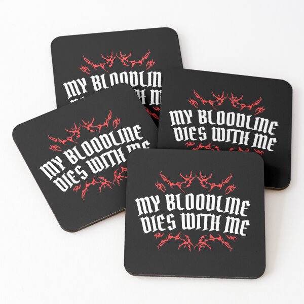 Item preview, my bloodline dies with me designed and sold by childfree united.