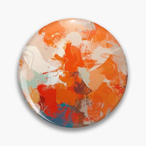 Item preview, Pleasure, Abstract Brush Strokes Summer Painting, Pop of Color Bright designed and sold by 83oranges.com.