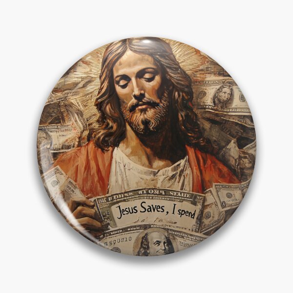 Item preview, Jesus Saves, I spend designed and sold by Brendon987.