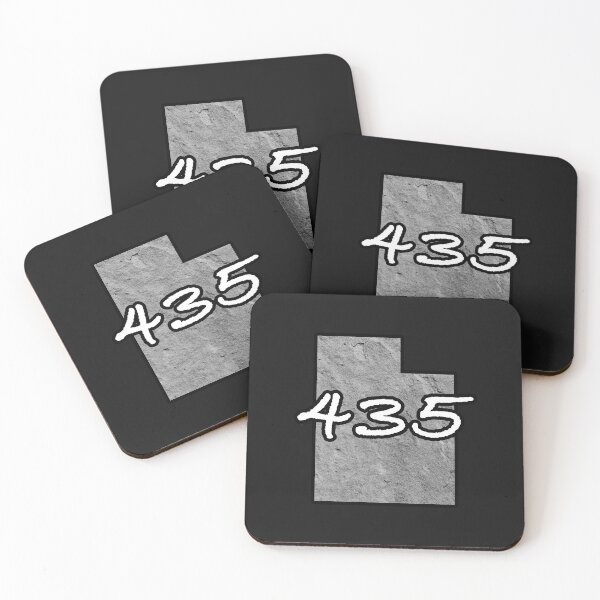 Item preview, 435 Utah Funny Utah Area Code designed and sold by Sqwak.