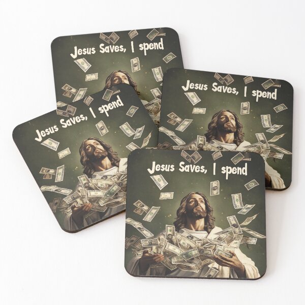 Item preview, Jesus Saves, I spend designed and sold by Brendon987.