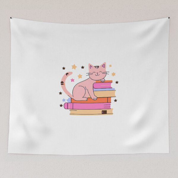 Item preview, Cat with books designed and sold by Chett36.