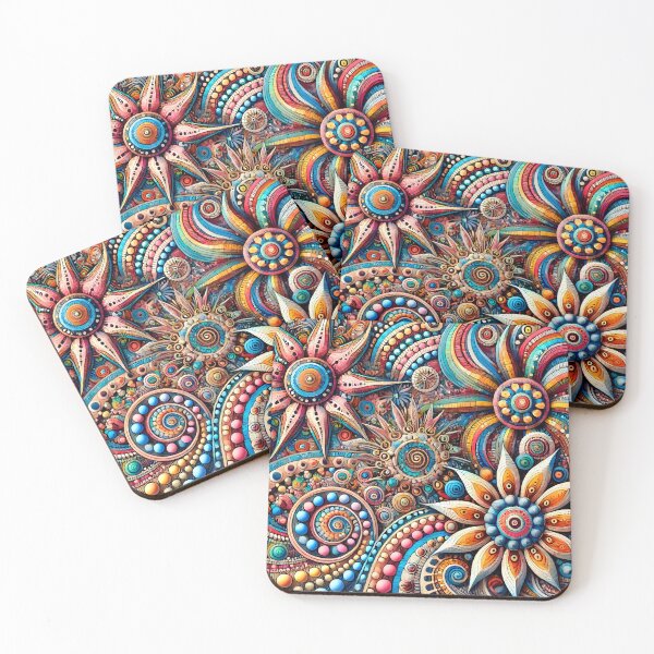 Item preview, Ethnic Flower 2 designed and sold by artedamensagem.