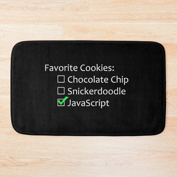 Item preview, Favorite Cookies: Chocolate Chip, JavaScript Web Dev designed and sold by ArnikDevDesigns.
