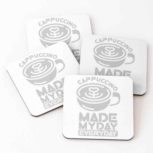 Item preview, Made My Day Everyday : Hot Cappuccino designed and sold by Eksama Design.