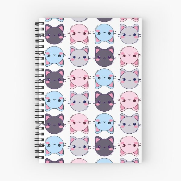 Item preview, Colorful cats, fabric pattern designed and sold by Cute-adorable.
