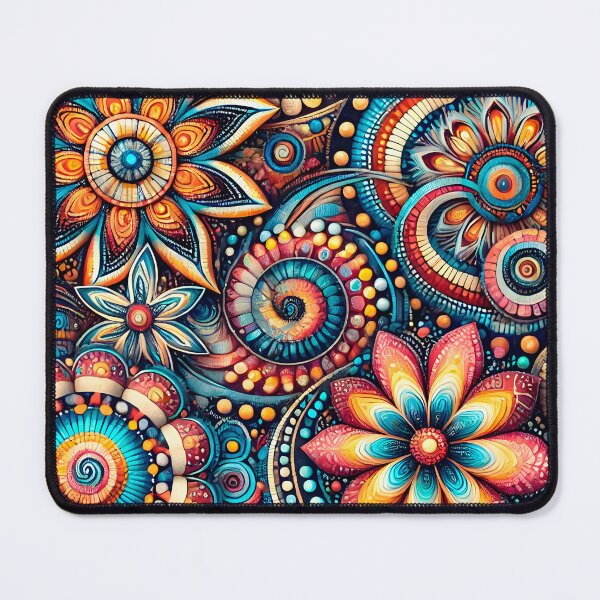 Item preview, Ethnic Flower 3 designed and sold by artedamensagem.