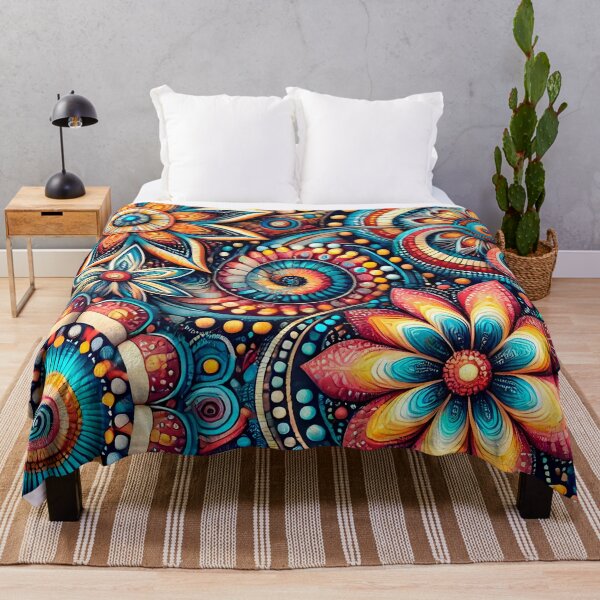 Item preview, Ethnic Flower 3 designed and sold by artedamensagem.
