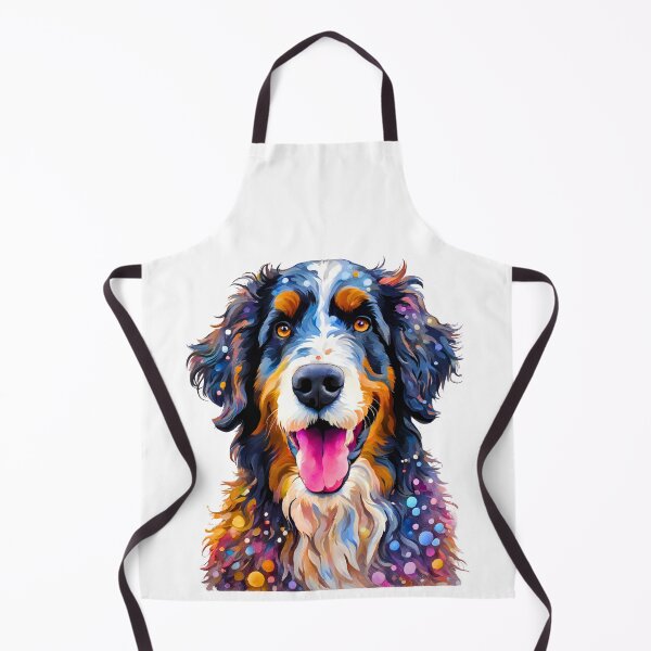 Item preview, Pointillist Bernedoodle Modern Art Design designed and sold by Fredster1966.