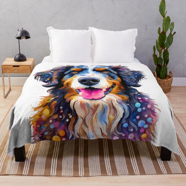 Item preview, Pointillist Bernedoodle Modern Art Design designed and sold by Fredster1966.