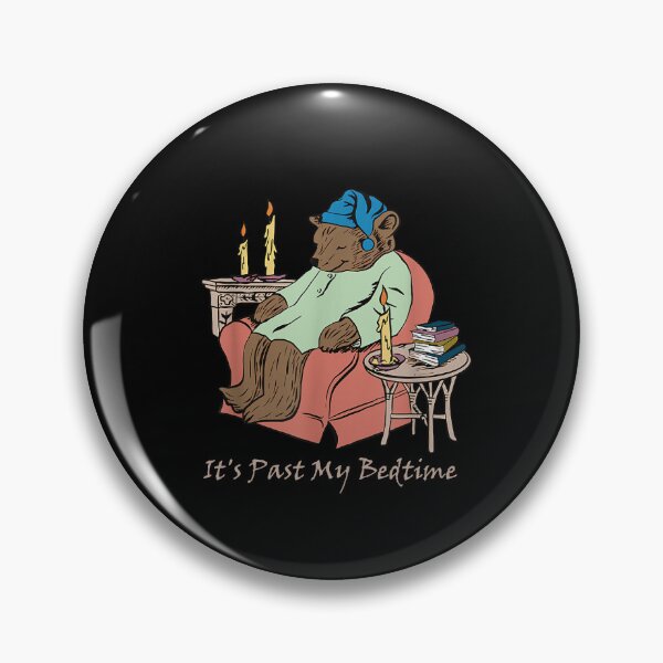 Item preview, It's Past My Bedtime Funny Bear Lover Reading   designed and sold by DoodleUrban.