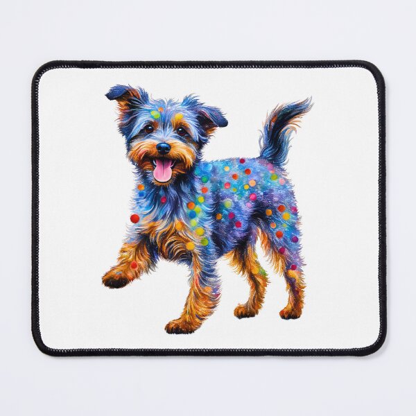 Item preview, Pointillist Yorkipoo Modern Art Design designed and sold by Fredster1966.