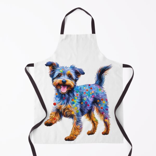 Item preview, Pointillist Yorkipoo Modern Art Design designed and sold by Fredster1966.