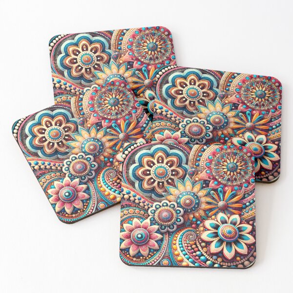 Item preview, Ethnic Flower 4 designed and sold by artedamensagem.