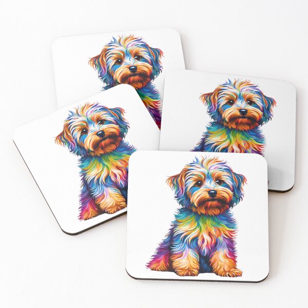 Item preview, Rainbow Yorkipoo Modern Art Design designed and sold by Fredster1966.