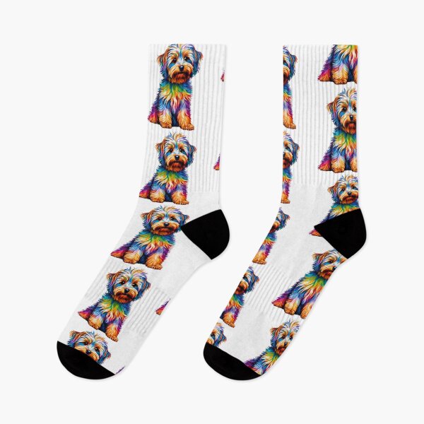 Item preview, Rainbow Yorkipoo Modern Art Design designed and sold by Fredster1966.