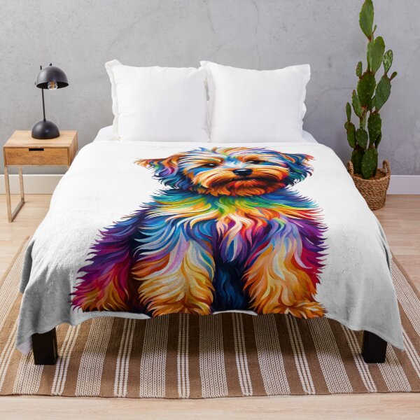 Item preview, Rainbow Yorkipoo Modern Art Design designed and sold by Fredster1966.
