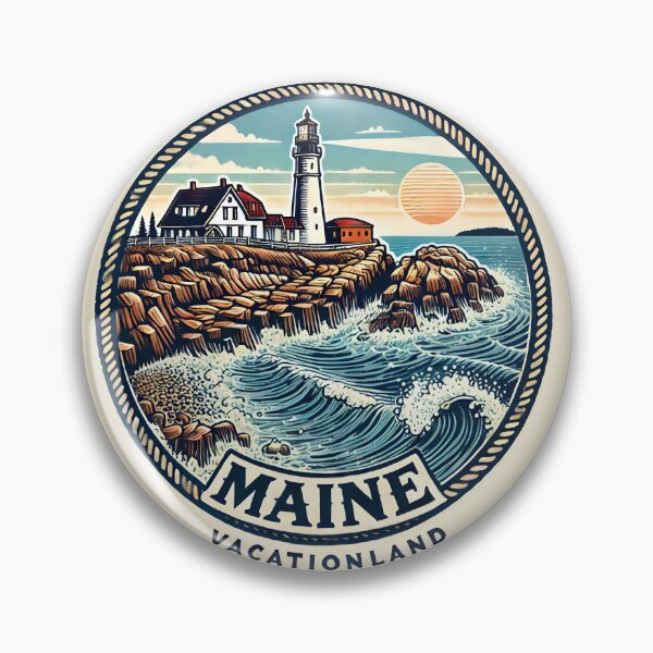 Item preview, Maine: The Serenity of Vacationland designed and sold by communedesigns.