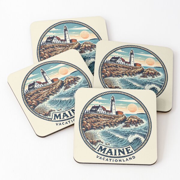 Item preview, Maine: The Serenity of Vacationland designed and sold by communedesigns.
