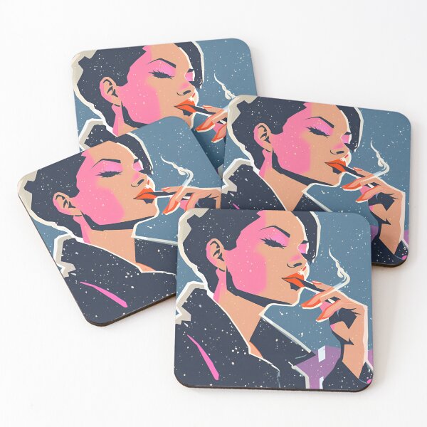 Item preview, Woman Smoking designed and sold by vintaigeglamour.