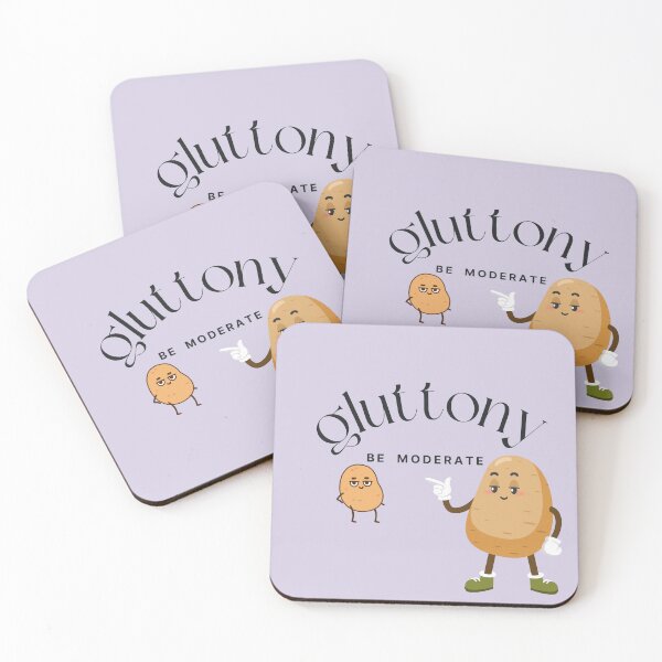 Item preview, Balance Gluttony with Moderation designed and sold by CelestialPrint.