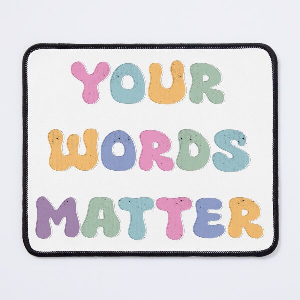 Item preview, Your Words Matter (SLP) designed and sold by CozyCrafts04.