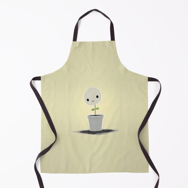 Item preview, Sad Flower Illustration in Minimalist Flat Design designed and sold by GoldenTealArts.