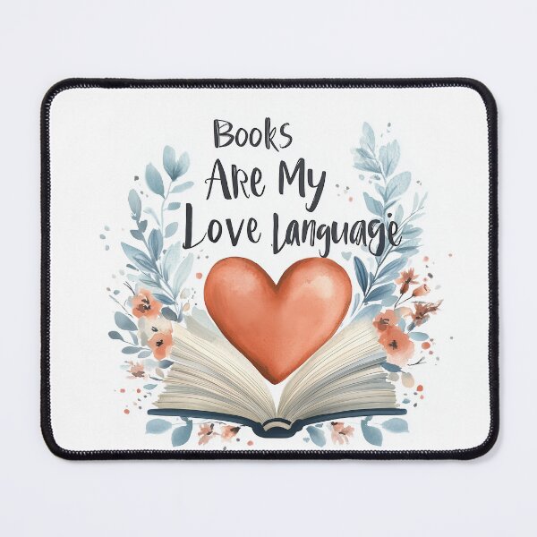 Item preview, Books Are My Love Language - Cozy Book Lover Design designed and sold by chi3-jp.