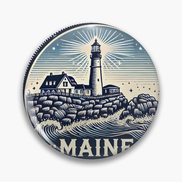 Item preview, Maine: A Journey Through Vacationland designed and sold by communedesigns.