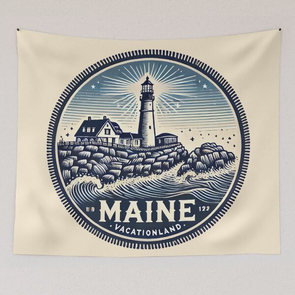Item preview, Maine: A Journey Through Vacationland designed and sold by communedesigns.