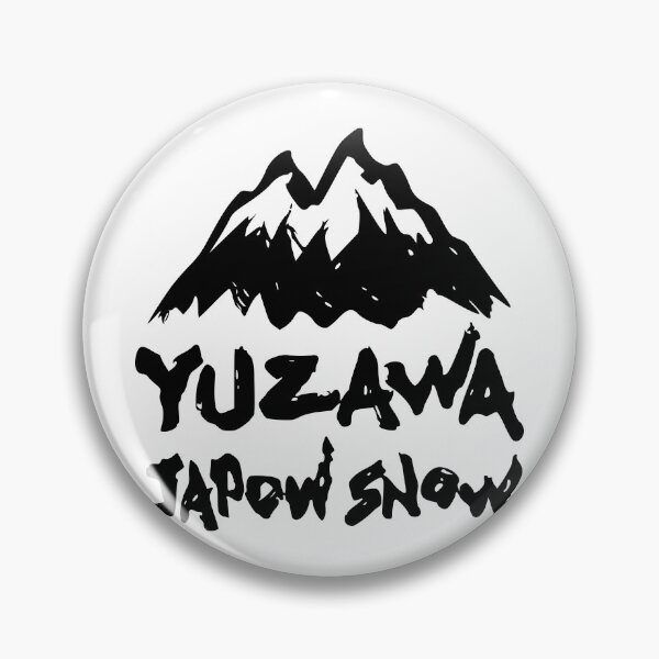 Item preview, Yuzawa Ski Resort, Niigata Japan | Snowboard Decal Japow Snow designed and sold by PawaPotto.