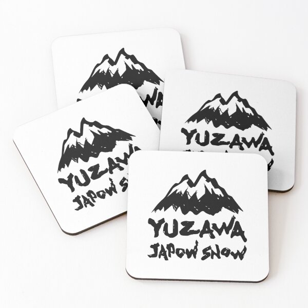Item preview, Yuzawa Ski Resort, Niigata Japan | Snowboard Decal Japow Snow designed and sold by PawaPotto.