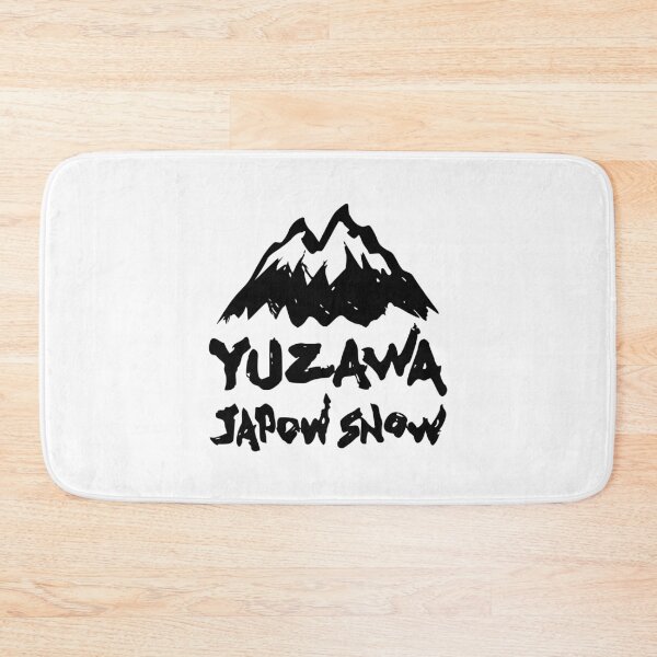 Item preview, Yuzawa Ski Resort, Niigata Japan | Snowboard Decal Japow Snow designed and sold by PawaPotto.