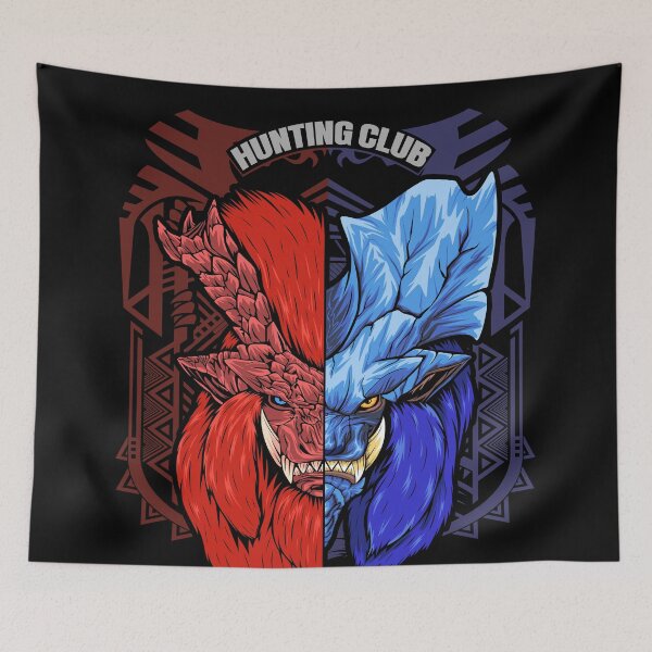 Item preview, Lunastra and Teostra MHW hunting club designed and sold by Dan Dee.