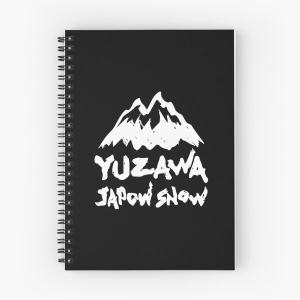 Item preview, Yuzawa Ski Resort, Niigata Japan - White | Snowboard Decal Japow Snow designed and sold by PawaPotto.