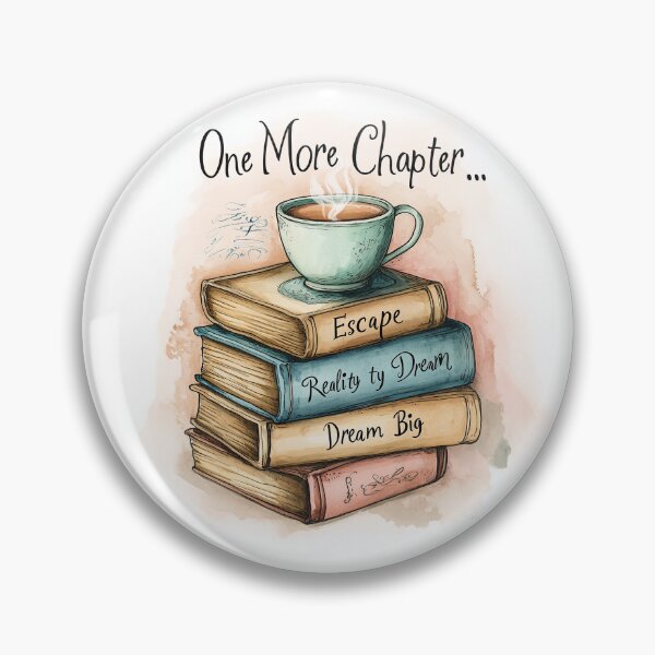 Item preview, One More Chapter - Relaxed Book Lover Design designed and sold by chi3-jp.