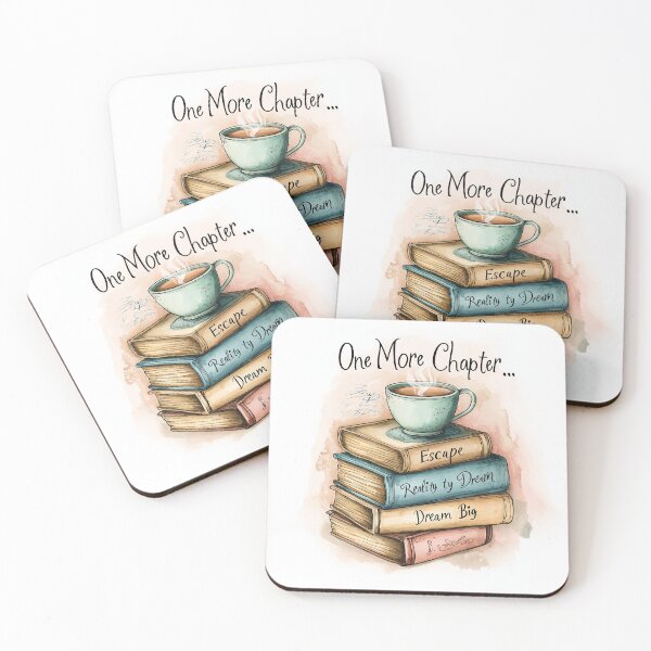Item preview, One More Chapter - Relaxed Book Lover Design designed and sold by chi3-jp.