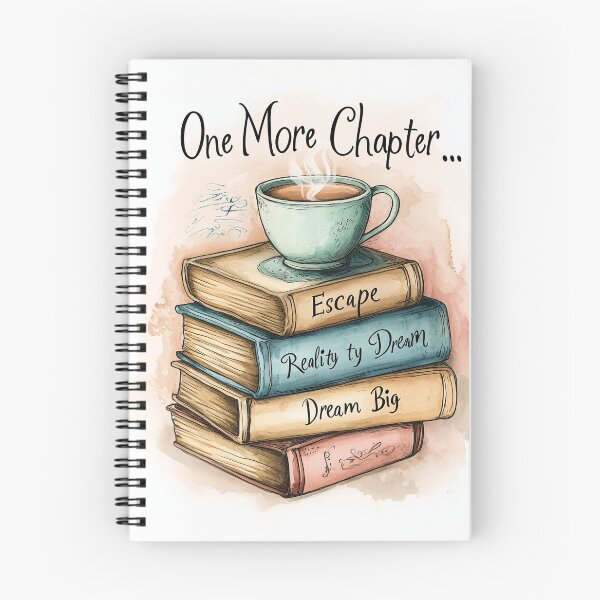 Item preview, One More Chapter - Relaxed Book Lover Design designed and sold by chi3-jp.