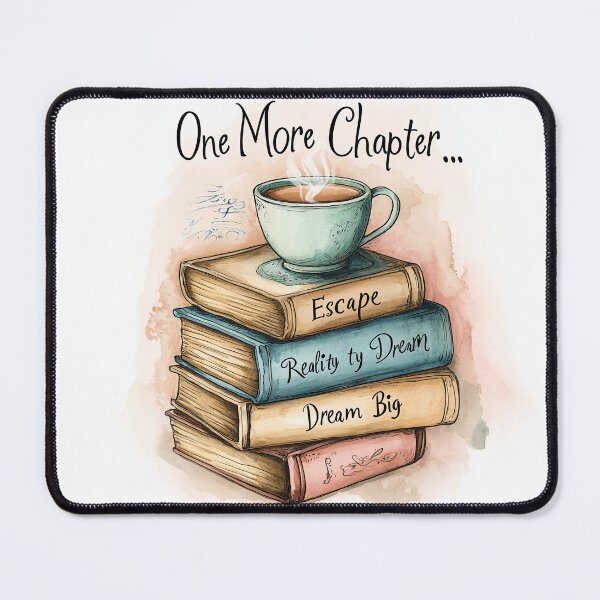 Item preview, One More Chapter - Relaxed Book Lover Design designed and sold by chi3-jp.