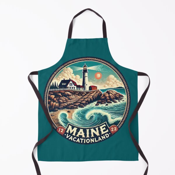 Item preview, Maine: Escape to Vacationland Serenity designed and sold by communedesigns.