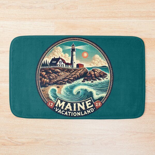 Item preview, Maine: Escape to Vacationland Serenity designed and sold by communedesigns.
