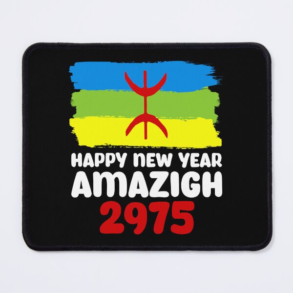 Item preview, Happy New Year Amazigh 2975 Amazigh Flag Happy Yennayer 2025 Berber Yennayer Amazigh Tifinagh Alphabet designed and sold by Stick-Artistry.